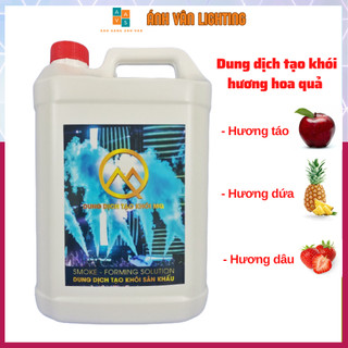 Dung Dịch Tạo Khói Sân Khấu Hương Hoa Quả Thiên Nhiên MQ Smoke Loại Đặc Chưa Pha Nước | Dầu tạo khói | 1 Can Chứa 1,5 L