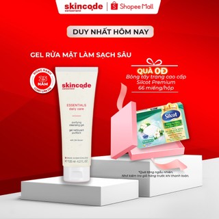 Gel rửa mặt làm sạch và tinh khiết da skincode purifying cleansing gel 125ml - ms 1002,3