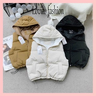 Áo gile nữ, áo phao gile ,áo gile phao có mũ, gile phao crotop, áo khoác ,áo gile chất nhung lỳ