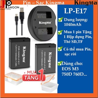 PIN SẠC KINGMA THAY THẾ CHO PIN SẠC MÁY ẢNH CANON LP-E17