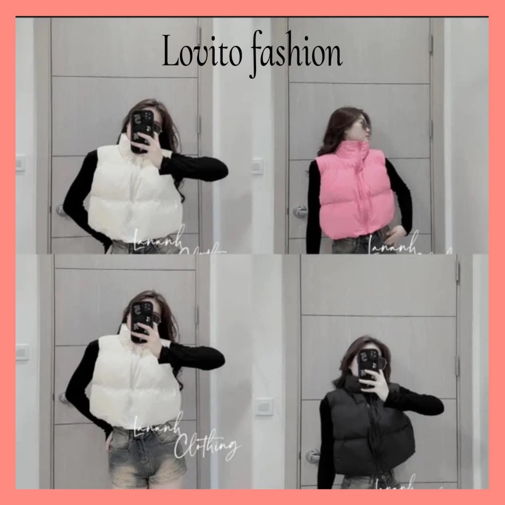Áo phao gile cho nữ, áo gile chất phao lì về đủ tone màu xinh , áo khoác nữ xinh xắn