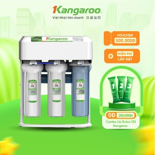 [MIỄN PHÍ LẮP ĐẶT] Máy lọc nước RO 6 lõi Kangaroo KGRP68EC - không vỏ tủ