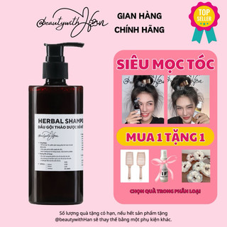 Dầu gội thảo dược Bồ Kết giúp mọc tóc giảm rụng - HERBAL SHAMPOO @beautywithHan