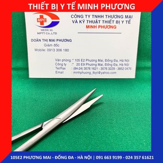 Kéo lá lúa 11cm mạ mờ CN Đức