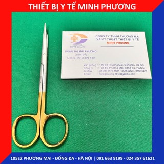 Kéo lá lúa 11cm mạ mờ CN Đức