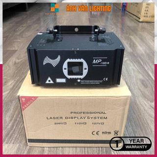 Đèn Bay Phòng Laser MP 10D Plus Chiếu Hình 3D Với Hơn 1000 Hiệu ứng Dùng cho Phòng Bay | Phòng Karaoke | Vũ Trường