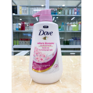 Sữa Tắm Dưỡng Thể Dove Sakura Blossoms Lưu Hương Ngọt Ngào 900g
