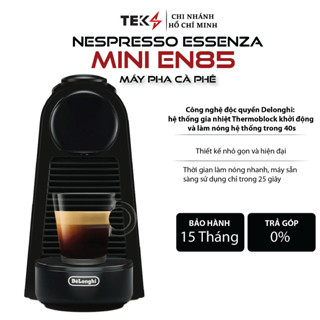 Máy pha cà phê viên nén tự động Nespresso Essenza Mini EN85, Áp suất 19 bar, BH 12 tháng
