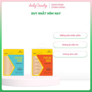 Miếng dán kích mí vacosi eyelid tape hộp 500 miếng, 2 size s & l mí mắt rõ nét và tự nhiên daily beauty