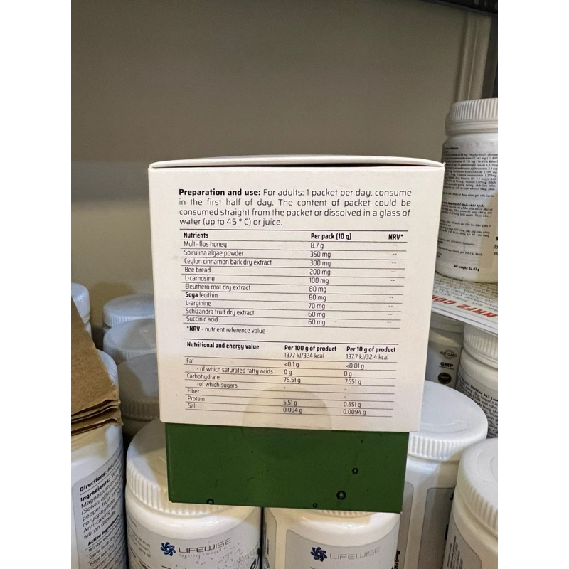 LW 365 Bee+ Active - lifewise Tăng Sức Đề Kháng , Tăng Cường Sức Khoẻ