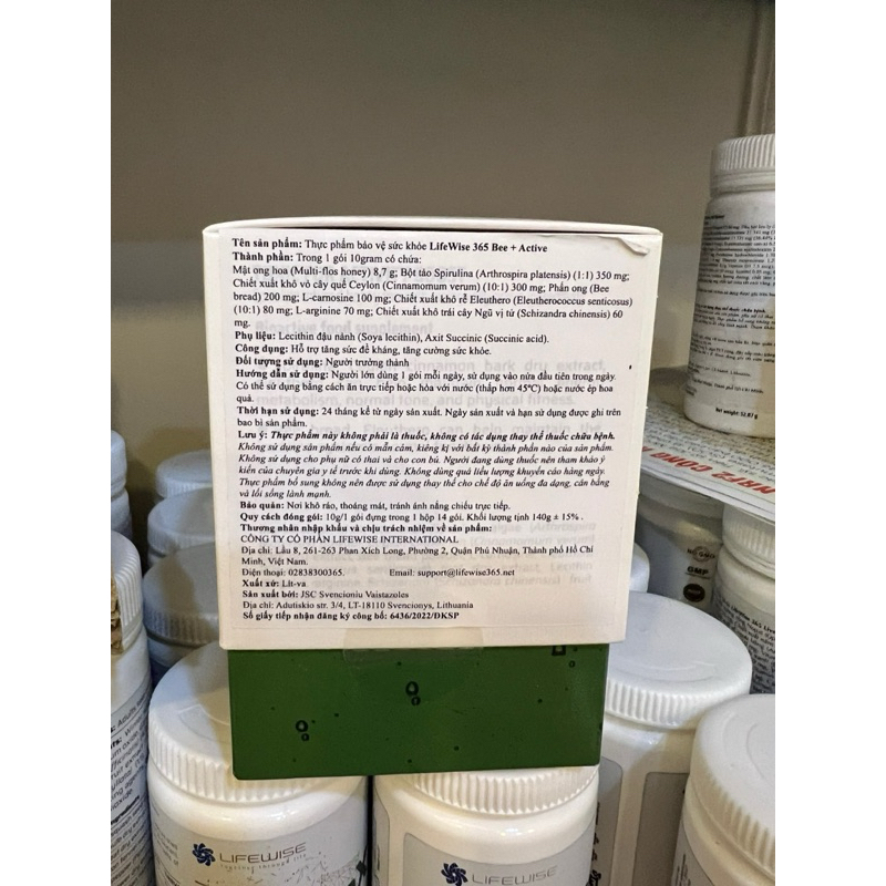 LW 365 Bee+ Active - lifewise Tăng Sức Đề Kháng , Tăng Cường Sức Khoẻ