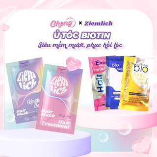 Ủ tóc Biotin Ziemlich, ủ Bio Gold siêu mềm mượt, phục hồi tóc | Chenglovehair, Chenglovehairs