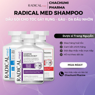Dầu gội Radical cho tóc yếu, tóc rụng, gàu, da đầu nhờn