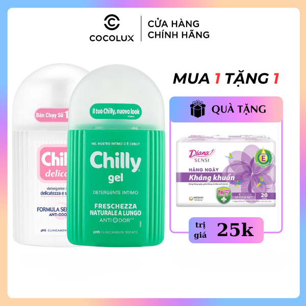 Dung Dịch Vệ Sinh Phụ Nữ Chilly 200ml