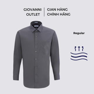 Áo sơ mi dài tay nam giovanni cotton cao cấp gls0374-1