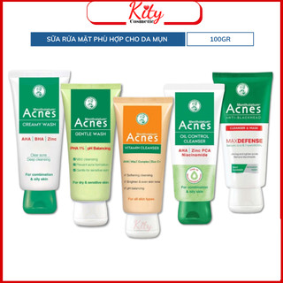 Sữa rửa mặt acnes chính hãng công ty 100g