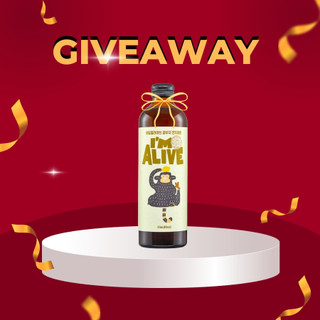 Trà lên men I’m Alive Kombucha vị Chanh Gừng 315ml