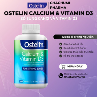 Ostelin Calcium & Vitamin D3 của Úc