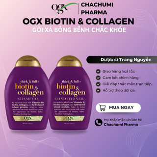Cặp Dầu Gội Xả Biotin And Collagen Tím