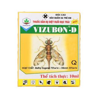 2 Lọ dẫn dụ diệt ruồi vàng Vizubon-D (1 hộp)- chất lượng tốt, an toàn cho người dùng