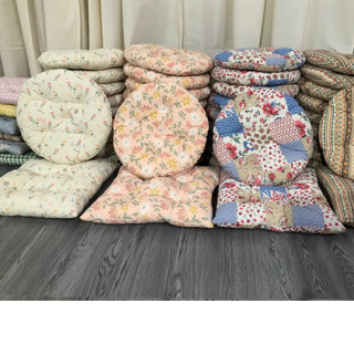 Đệm bệt vuông/ tròn, Đệm ngồi lót ghế bệt nhiều mẫu nhiều hoạ tiết phong cách Vintage