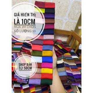 Lụa Chéo - giá hiển thị là giá 10cm, mua 1m chọn 10.