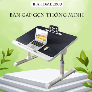 Bàn học, Bàn học gấp gọn thông minh nâng hạ độ cao điều chỉnh độ nghiêng gấp gọn tiện lợi, Bàn làm việc