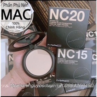 Phấn phủ Nén Mac kiềm dầu MAC studio Fix Powder plus độ che phủ tốt sử dụng trong makeup