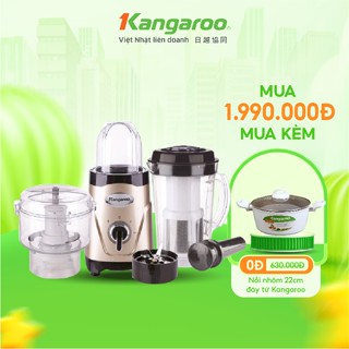 Máy xay sinh tố 3 cối đa năng Kangaroo KG3B6M
