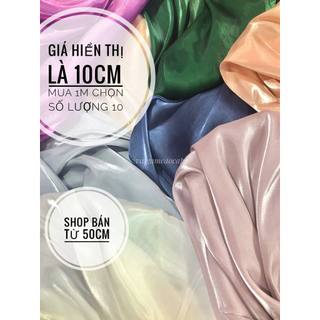 Organza Cao Cấp - giá hiển thị là giá 10cm, mua 1m chọn 10.