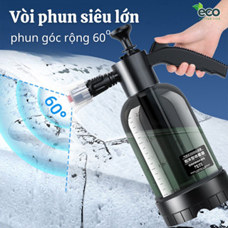  Bình Xịt Tạo Bọt Tuyết Rửa Xe Ô Tô Xe Máy Kèm Đầu Phun Chống Gió Bình Tưới Cây Cầm Tay Tiện Dụng 2L Đa Năng 
