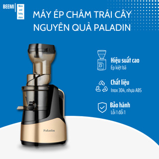 Máy ép chậm trái cây paladin nguyên quả, máy ép cao cấp công nghệ hiện đại với công suất 150w