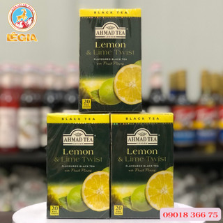 TRÀ AHMAD CHANH 40g - AHMAD LEMON AND LIME TEA