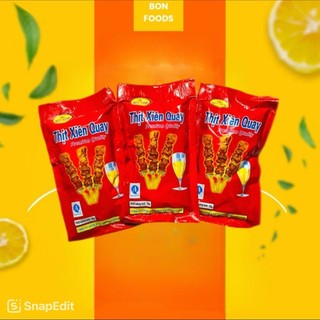Bim bim thịt xiên quay giai giaingon đồ ăn vặt cho mọi người bim bim ngon - tiệm ăn vặt bon food