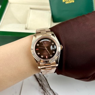 R O L E X DAYDATE -  RUBY Thép 904L