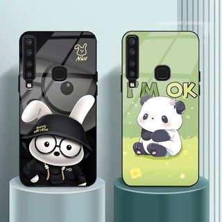 Ốp Lưng Samsung Galaxy A9 (2018) Lưng kính cường lực Sang Trọng, Sáng Bóng
