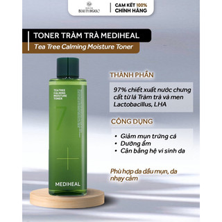 Toner tràm trà mediheal tea tree calming moisture toner