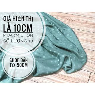 Vải Lụa Chấm Bi Hàng Châu (160k/m)