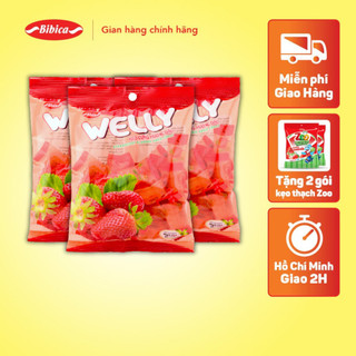 Combo 3 kẹo cứng welly hỗn hợp bibica 70g