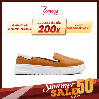 Giày sneaker nữ tomoyo da microfiber "siêu cá tính" tmw20502
