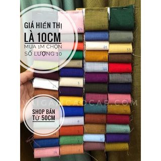 Đũi lạnh - giá hiển thị là giá 10cm, mua 1m chọn 10.
