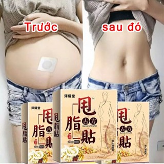 miếng dán tan mỡ bụng giảm mỡ bụng cấp tốc 40 miếng dán detox giảm cân an toàn giảm mỡ toàn thân tan mỡ
