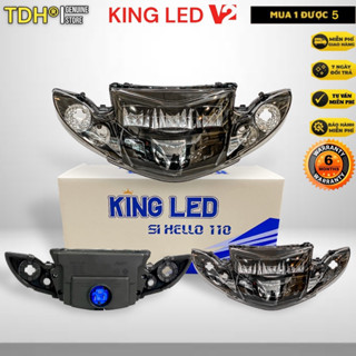 Chóa pha 2 tầng KingLed Sirius 50/110 (Tặng Demi Led + Pat kẹp)