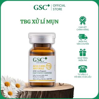 Tế bào gốc mụn, xử lí mụn thâm, viêm, sáng da, khô mụn, căn bằng dầu GSC Care Ampoule TR