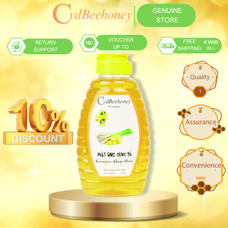 Mật ong Gừng Sả Nguyên Chất, Tăng Đề Kháng, Phục Hồi Sức Khỏe, Đẹp Da CVDBEEHONEY 500g