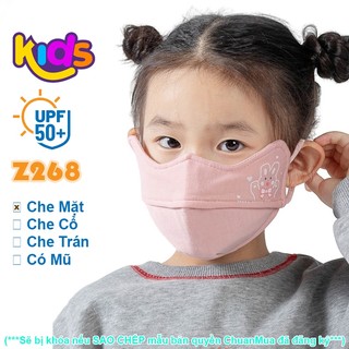 Khẩu Trang Vải Trẻ Em Cotton Có Họa Tiết Chống UV Kháng Khuẩn ( Baby Mask Từ 3-8 Tuổi Vải Dày Bảo Vệ Mặt Thoáng Khí )