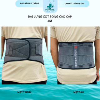 Đai Lưng Cột Sống Thoát Vị Đĩa Đệm Đai Định Hình Lưng Cao Cấp 3M Đai Cố Định Cột Sống