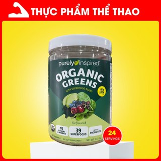 Bổ Sung Dinh Dưỡng - Chất Xơ Hữu Cơ - Purely Inspired Organic Greens 24 servings