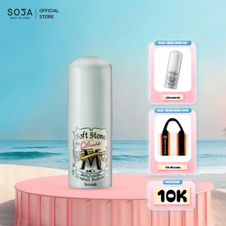Lăn khử mùi đá khoáng dạng sáp Deonatulle dành cho nam Soft Stone Double Non-menthol for Men 20G