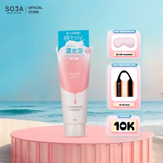 Sữa Rửa Mặt Tẩy Trang Momopuri Tinh Chất Đào Nhật Cleansing Wash 150G